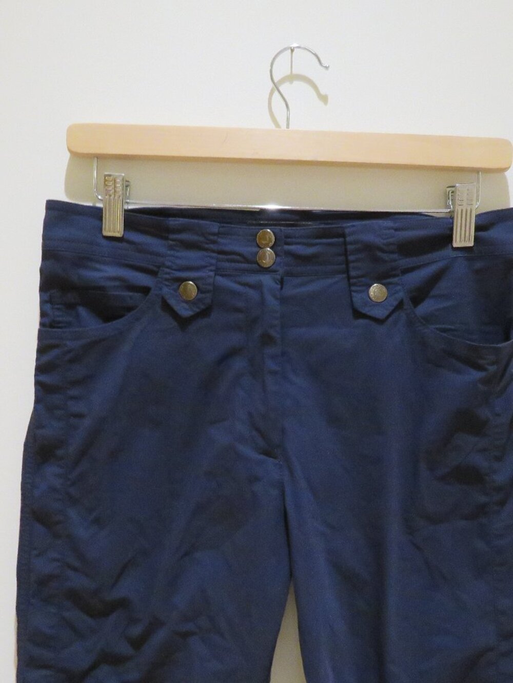 ANATOMIE The Skyler Travel Pants Navy Size Medium Utility Comfort Straight Leg - Picture 3 of 11